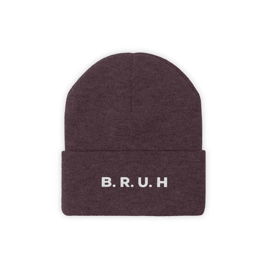 B.R.U.H Adult Knit Beanie