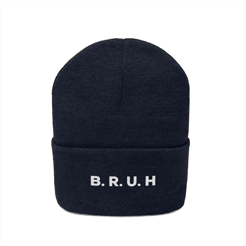 B.R.U.H Adult Knit Beanie