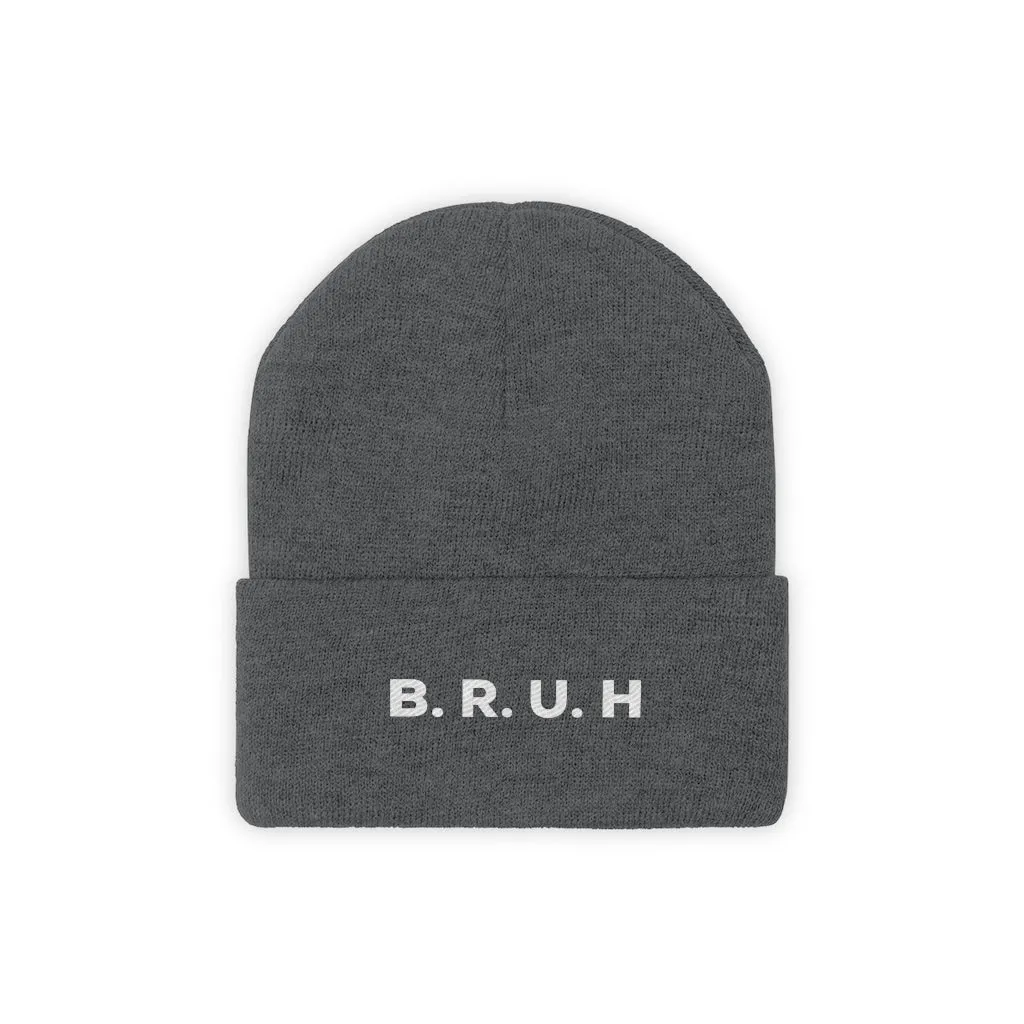 B.R.U.H Adult Knit Beanie