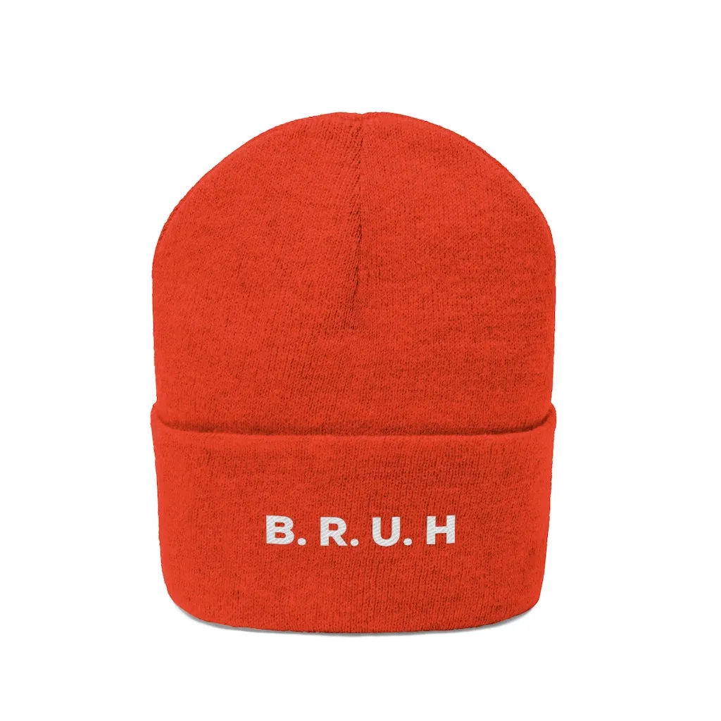 B.R.U.H Adult Knit Beanie