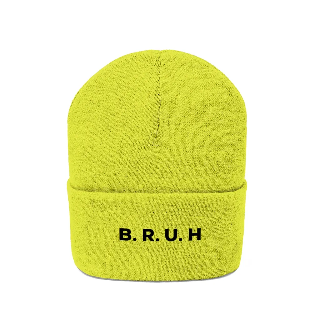 B.R.U.H Adult Knit Beanie