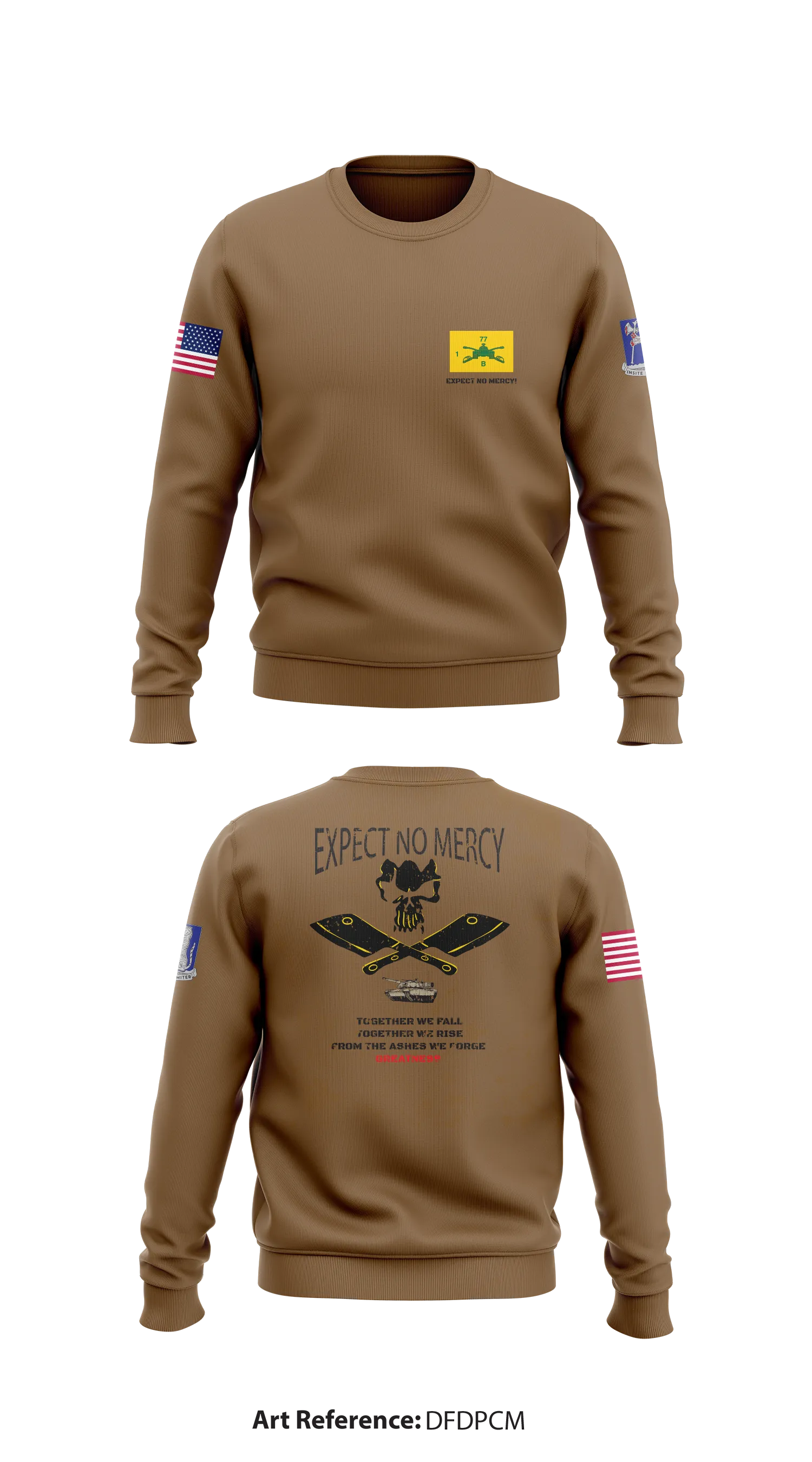 BUTCHER COMPANY, 1-77AR  Store 1 Core Men's Crewneck Performance Sweatshirt - dfdpcM