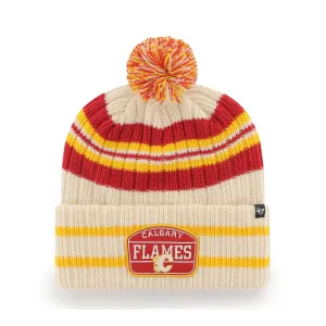 Calgary Flames - 47 Brand NHL Hone Patch Cuff Knit Toque