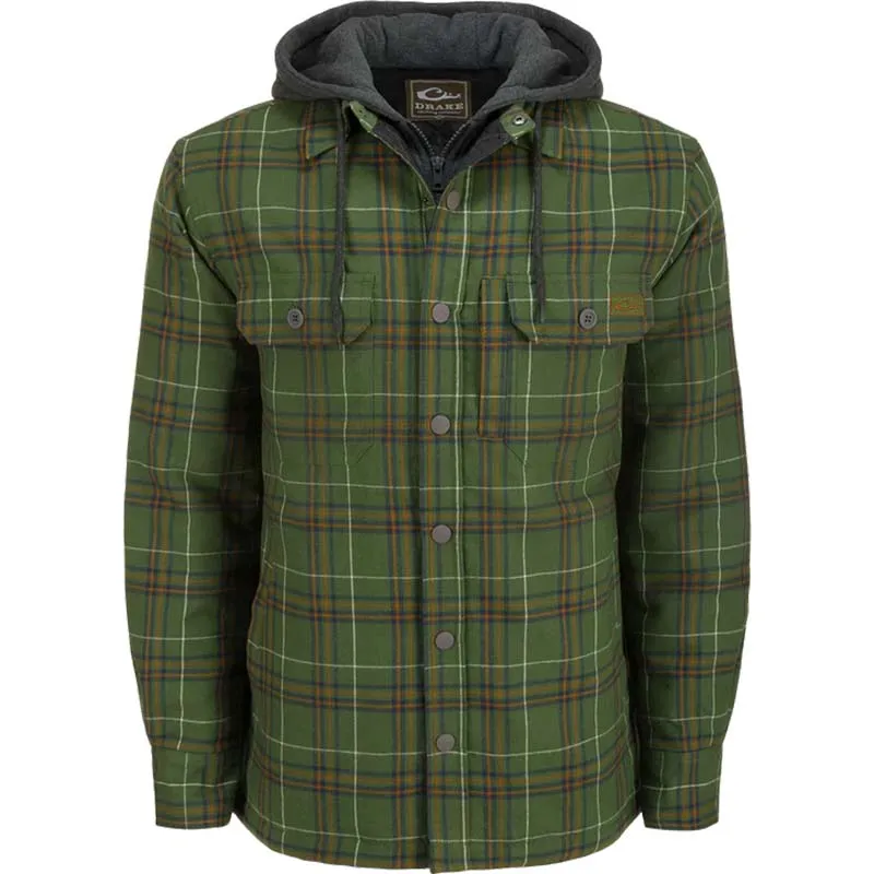 Campfire Flannel Hooded Shacket