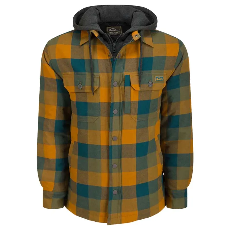 Campfire Flannel Hooded Shacket