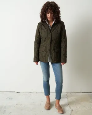cavalry polarquilt jacket - olive