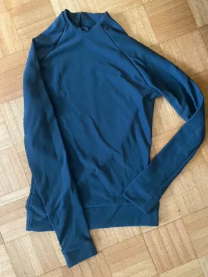 Charcoal grey super soft fleece lined thermal baselayer XS