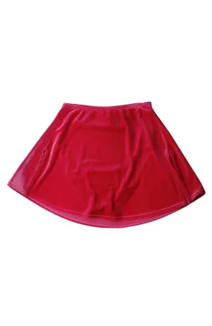 Child Velvet Box Skate Skirt - FINAL SALE
