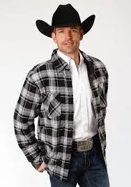 CL03-097-0117-1686-L-Asst'd Mens Reversible Quilted Flannel Jacket