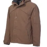 CL248911-2XL-Bark Jacket Work King Washed Duck w/Hood