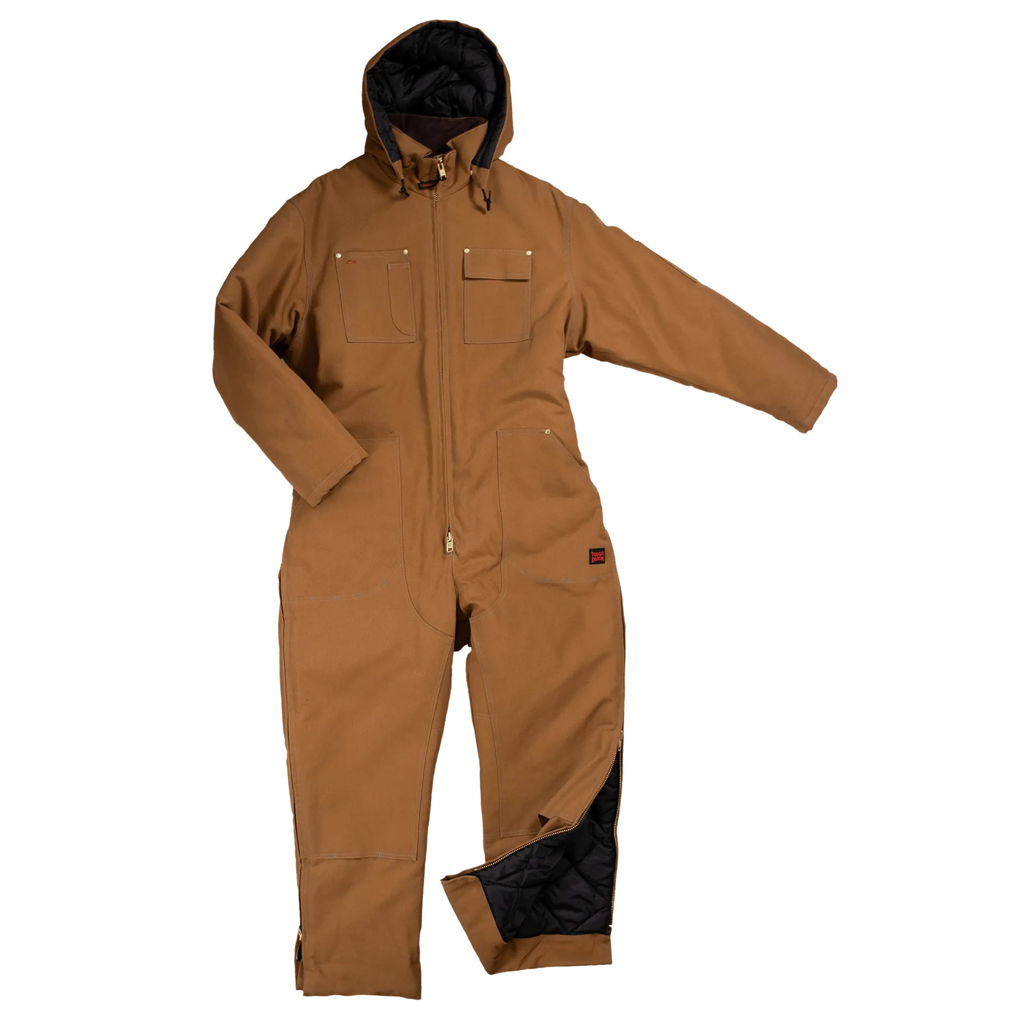 CLWC011-XL-Brown Coveralls Insulated Tough Duck