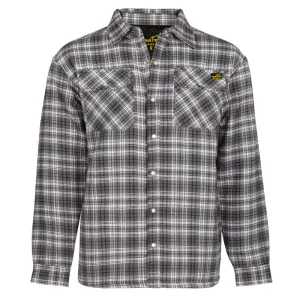 CLWK048-XS-GryBl Nat's Padded Bush Jacket w/Snaps