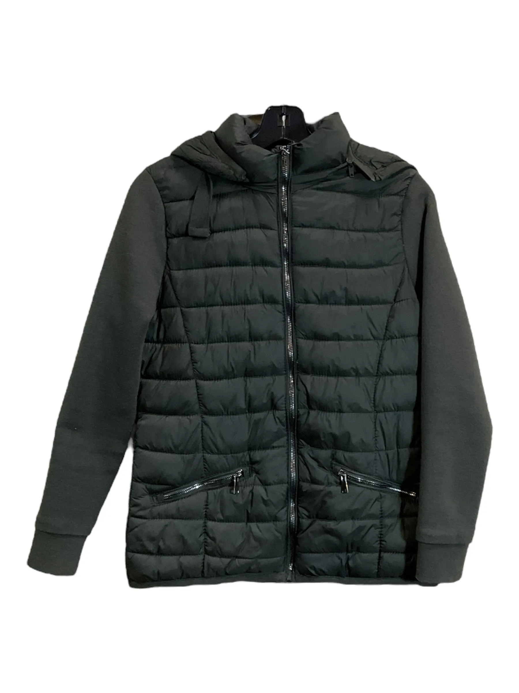 Coat Puffer & Quilted By Clothes Mentor In Green, Size: M