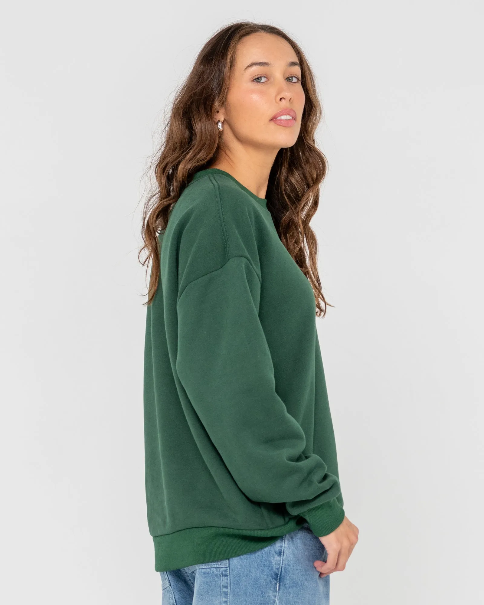 College Dropout Oversized Crew Fleece