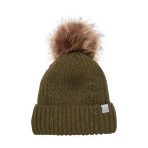 Color Kids Knit Hat - Dark Olive