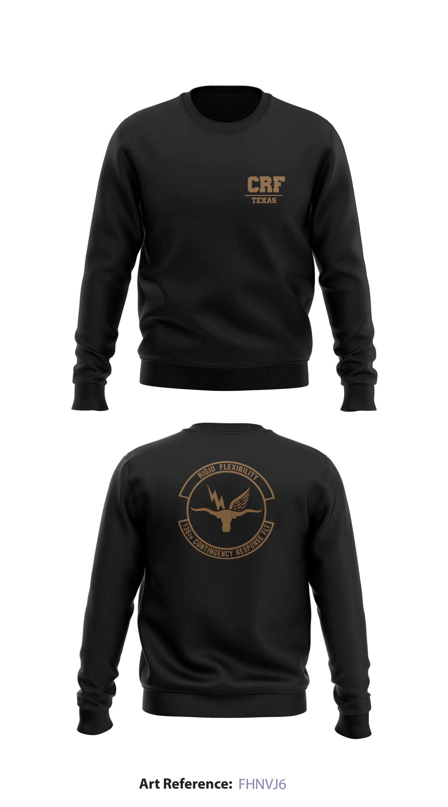 C.R.F Core Men's Crewneck Performance Sweatshirt - FHnvJ6