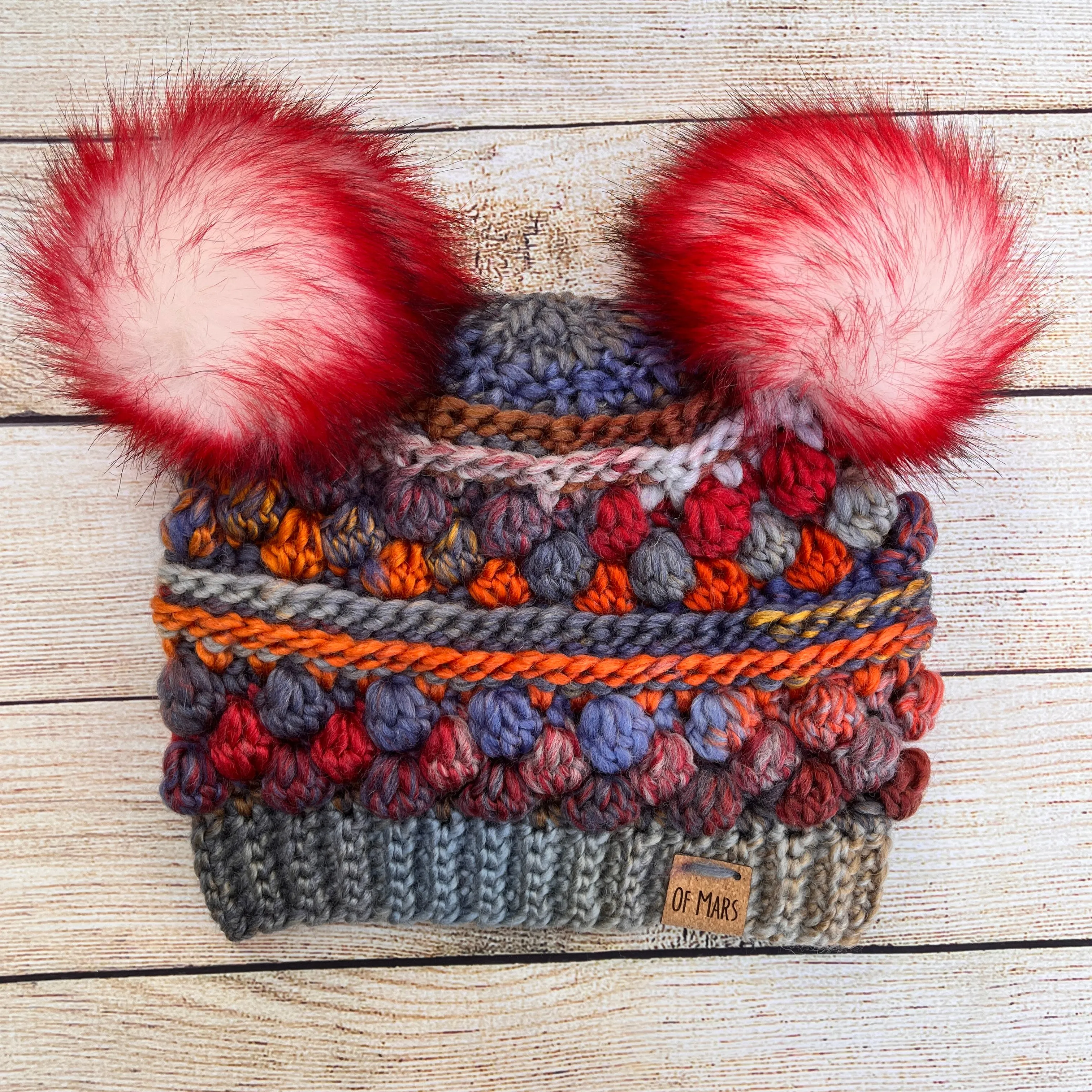 Custom Firecracker Wobble Bobble Beanie