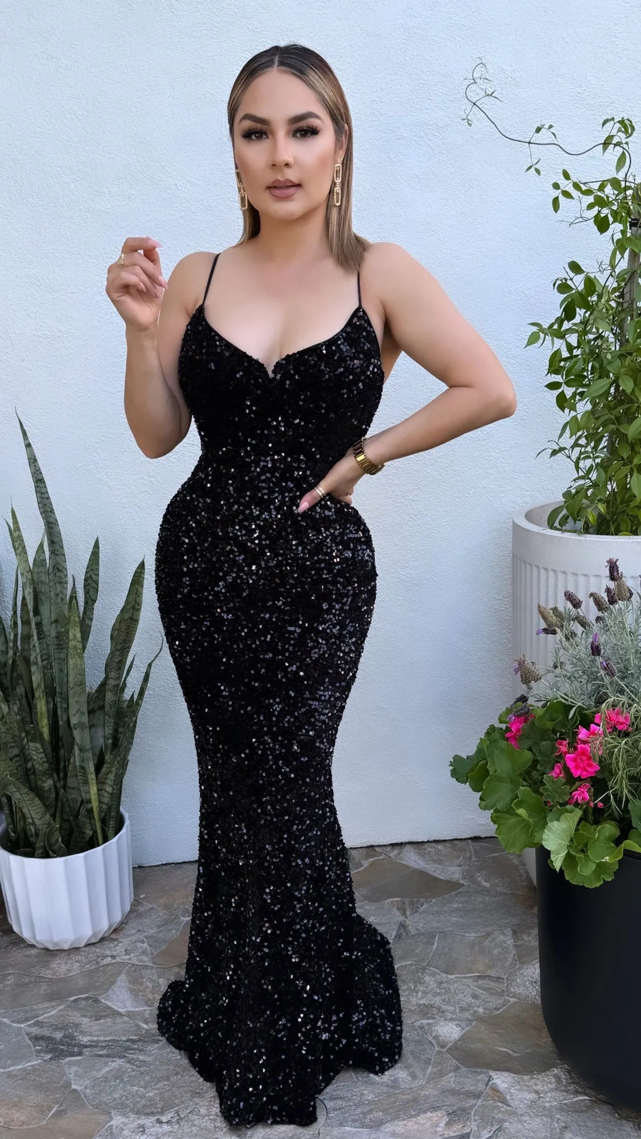 DAISY BLACK DRESS
