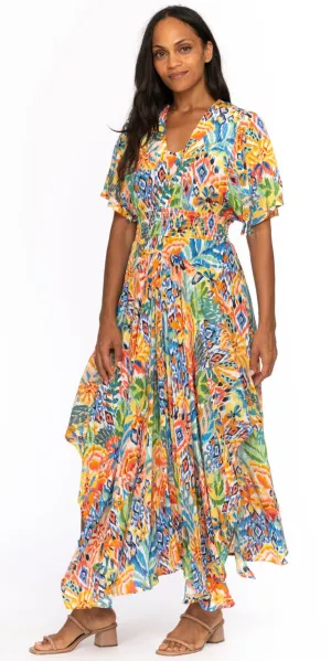 Daphne Peacock Dress