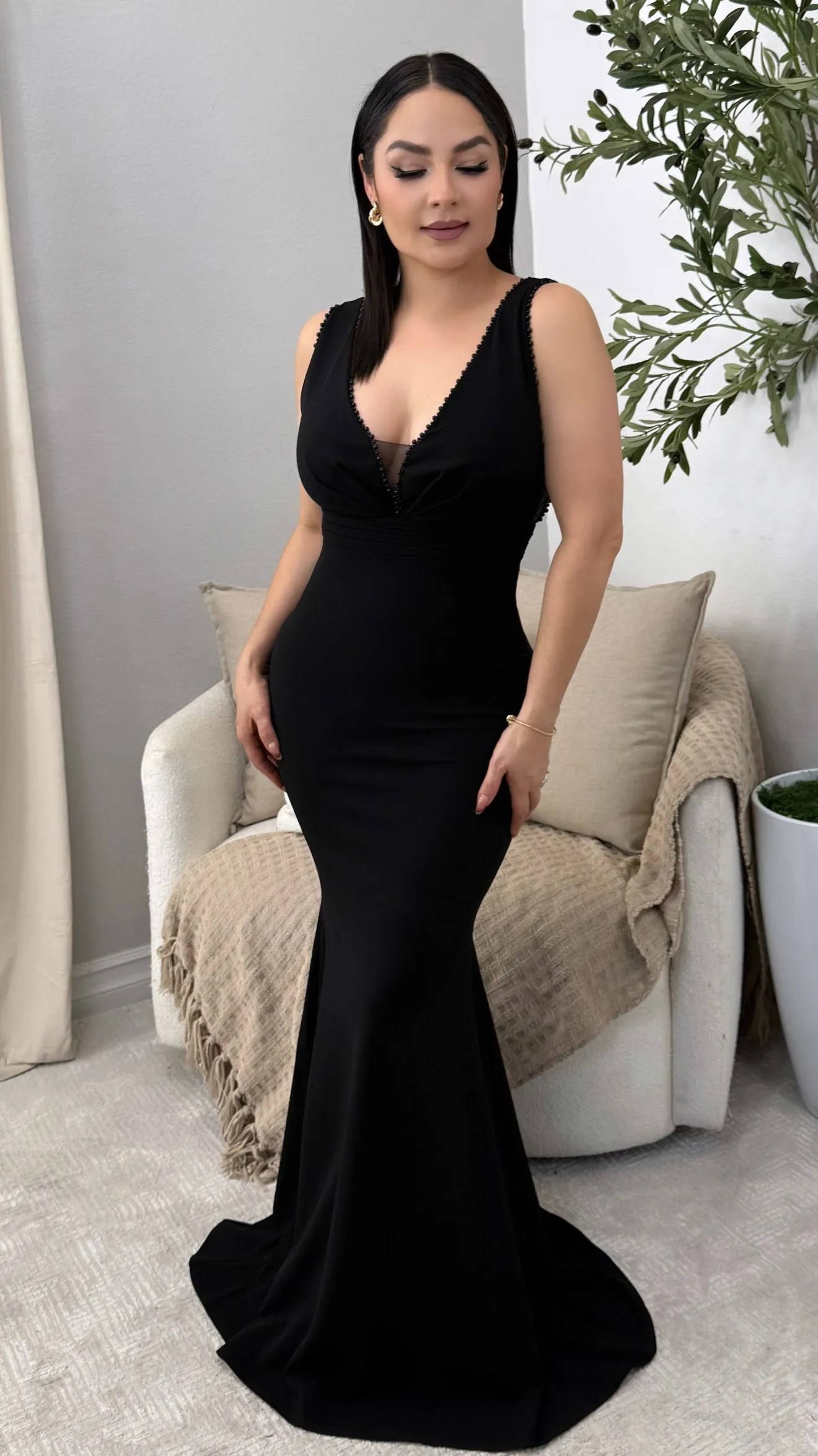 DARLA BLACK DRESS
