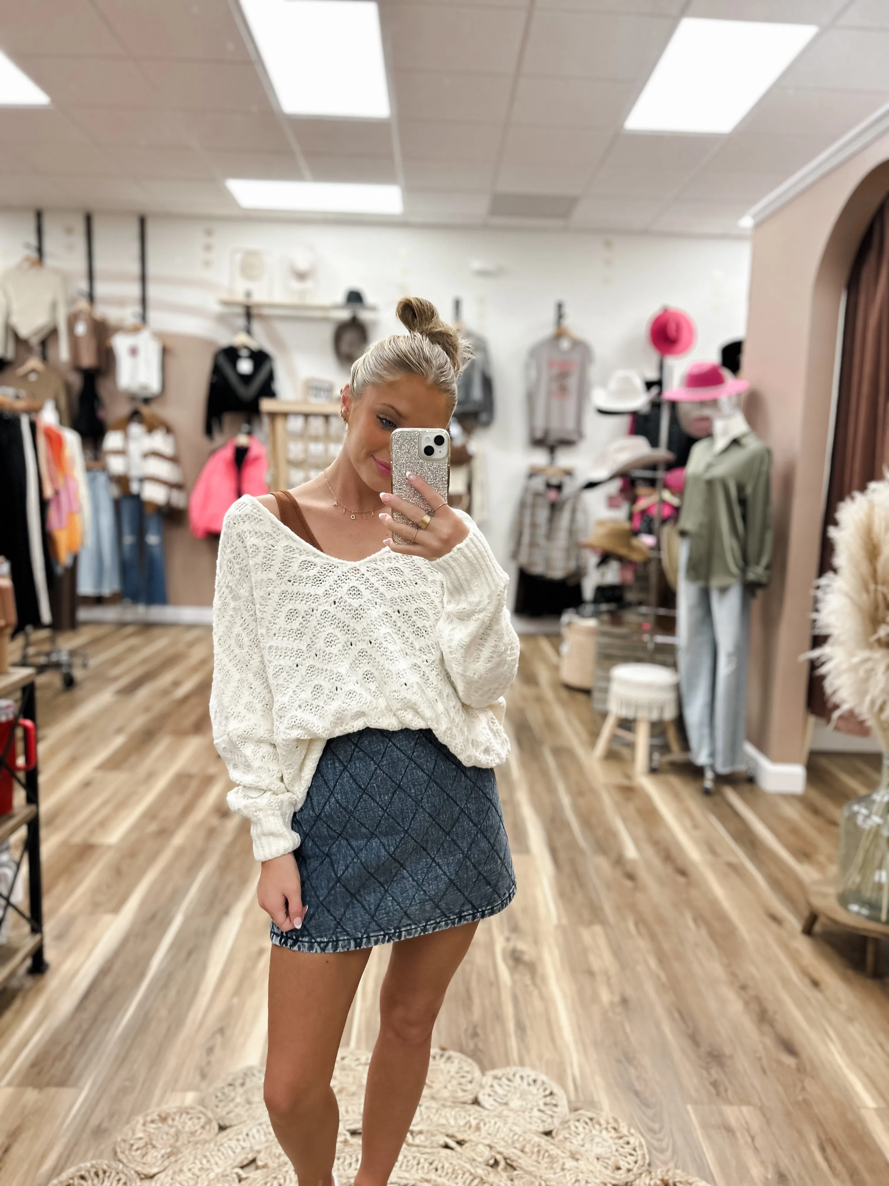 Davi Denim Skirt