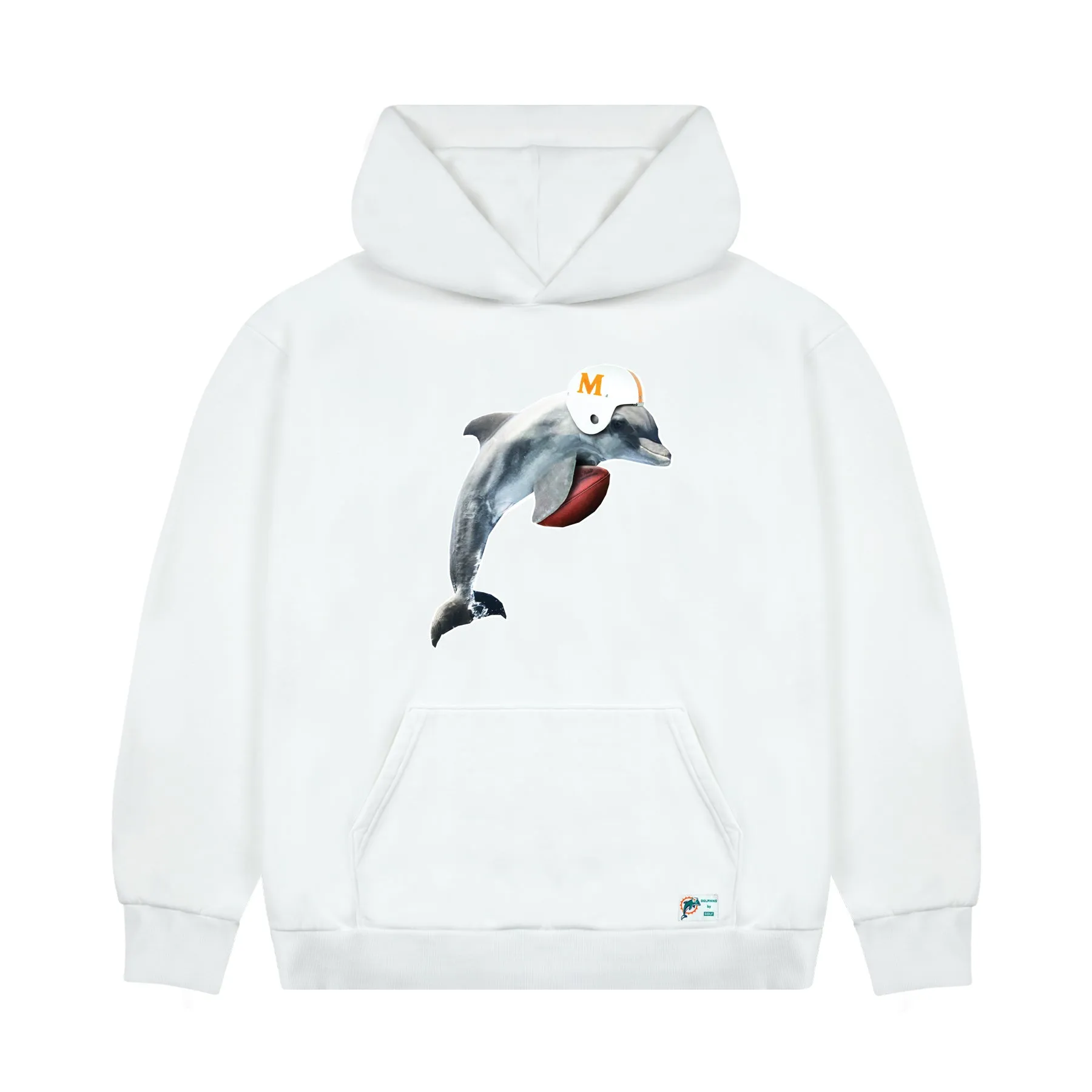 DOLPHINS CUTOUT HOODIE by GOLF WANG