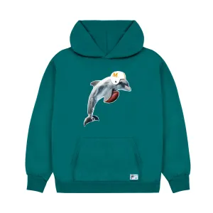 DOLPHINS CUTOUT HOODIE by GOLF WANG