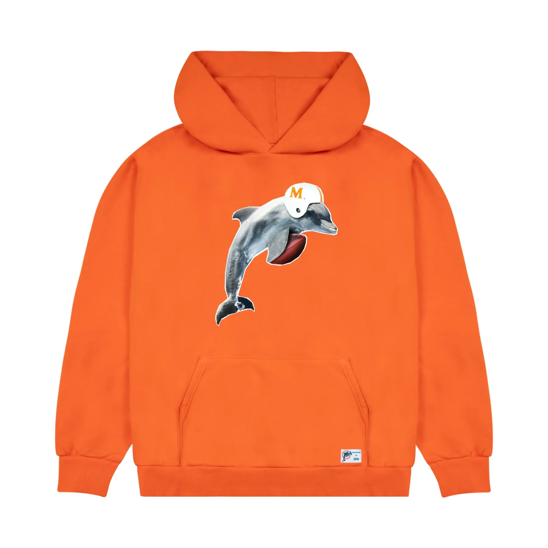 DOLPHINS CUTOUT HOODIE by GOLF WANG