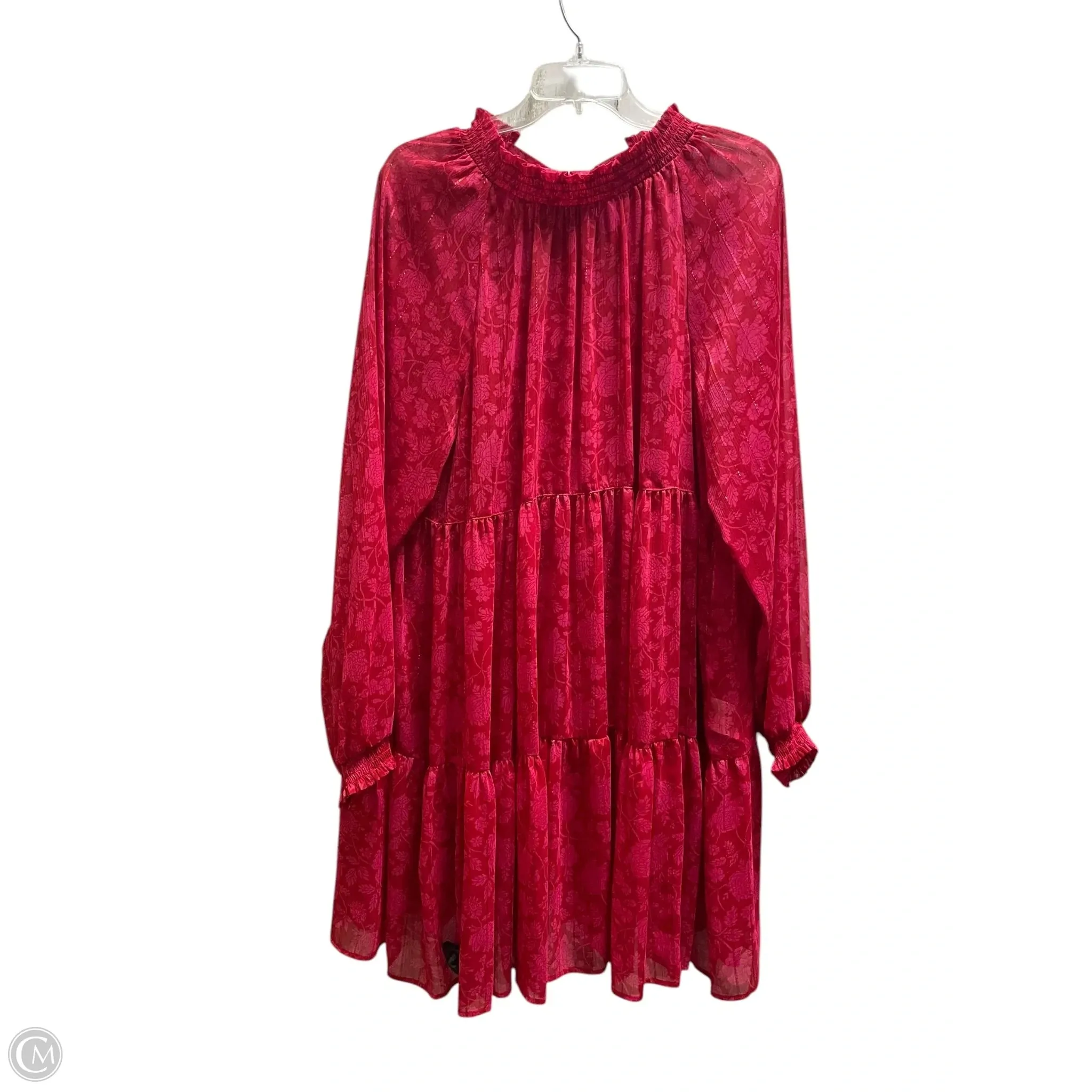 Dress Casual Maxi By Clothes Mentor In Red, Size: Xl