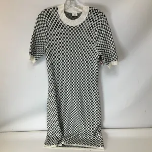 Dress Sweater By Abercrombie And Fitch In Green & White, Size: L