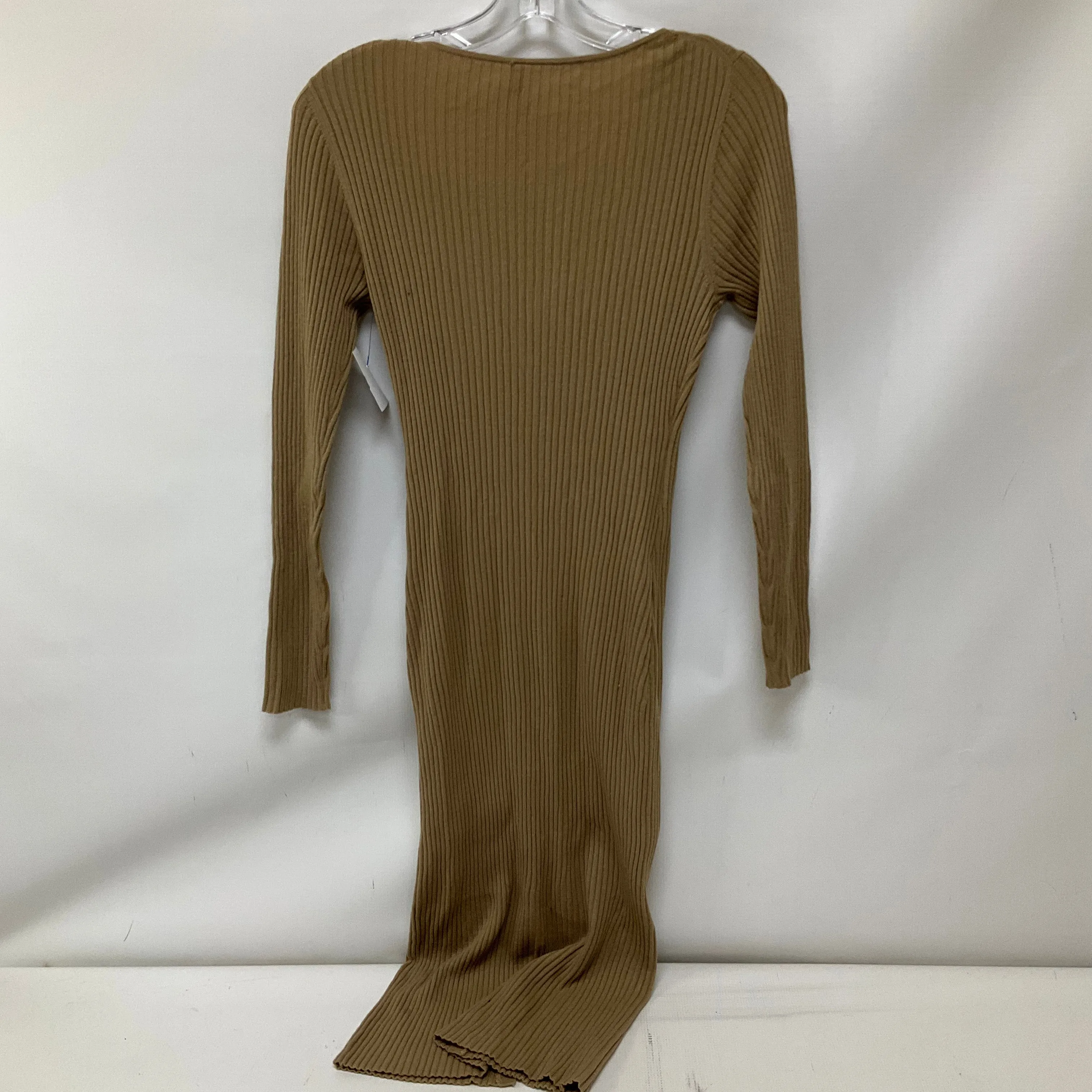 Dress Sweater By Babaton In Brown, Size: M