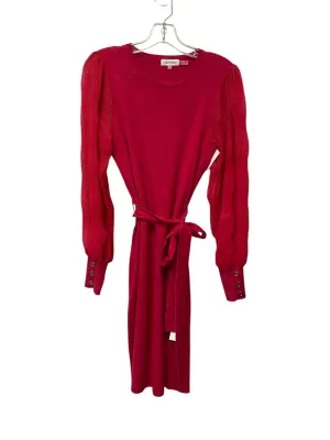 Dress Sweater By Calvin Klein In Pink, Size: S