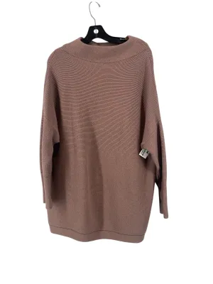Dress Sweater By Clothes Mentor In Brown, Size: M