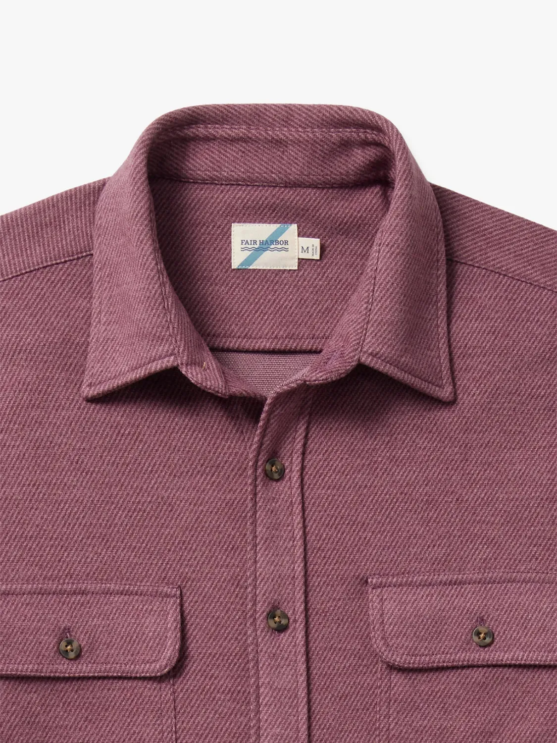 Dunewood Flannel | Burgundy Twill