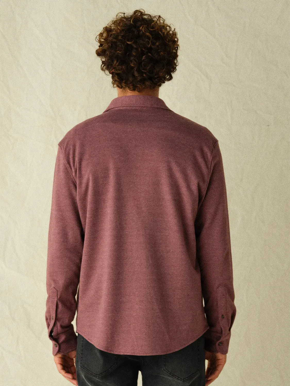 Dunewood Flannel | Burgundy Twill