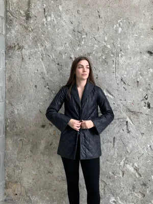 Eileen Fisher quilted puffer coat