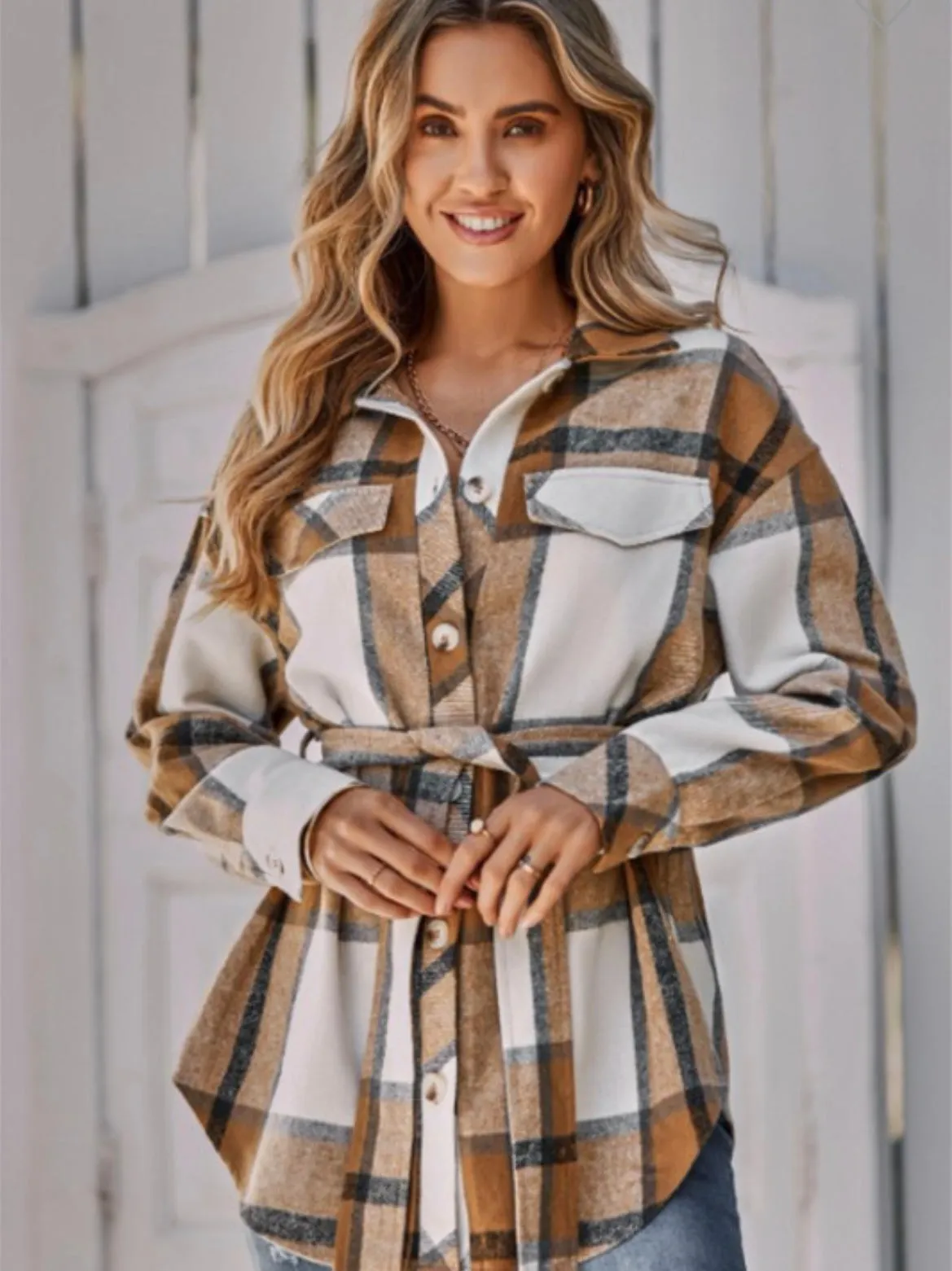 Eliza Plaid Flannel