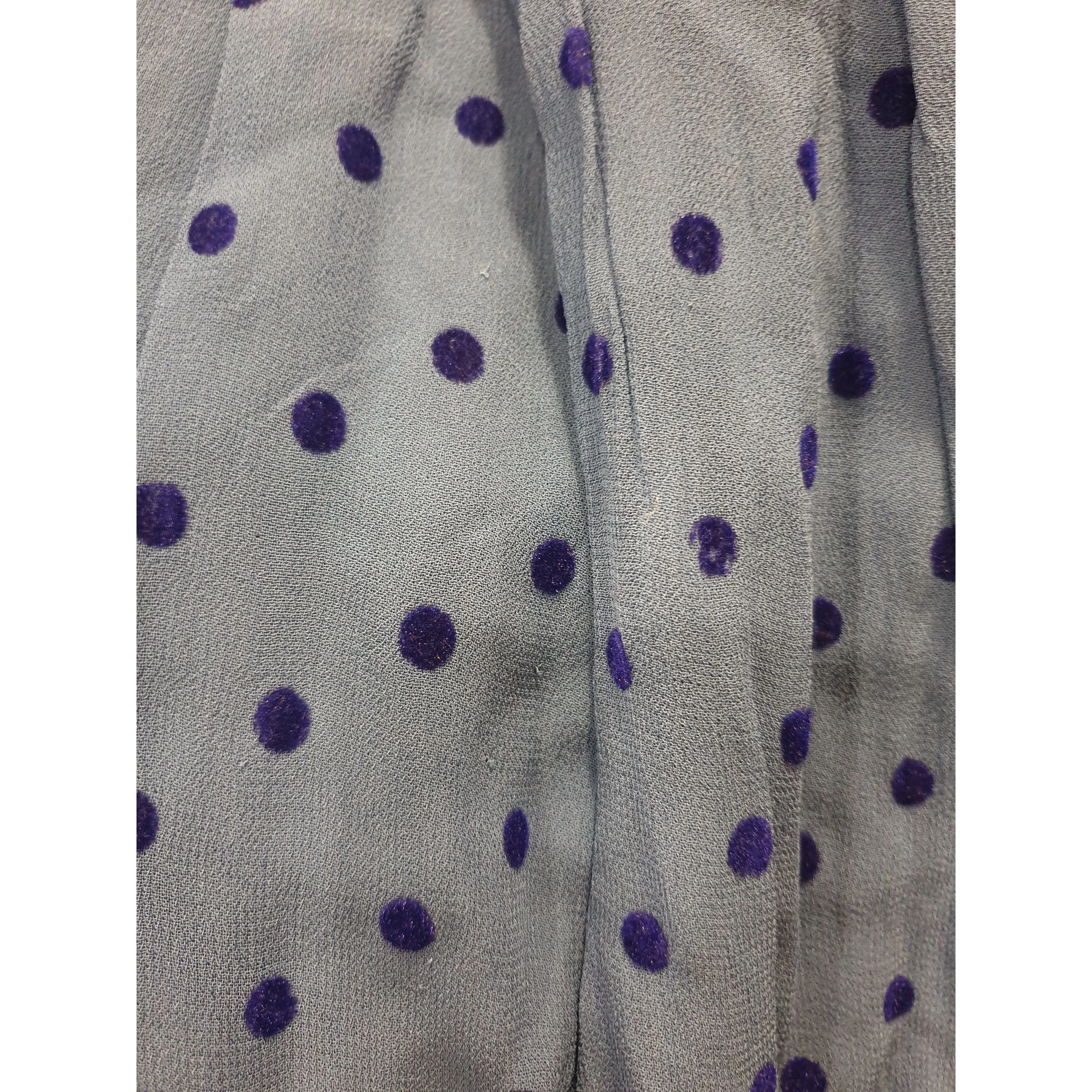 Emily and Fin blue polka dot skirt size XXL