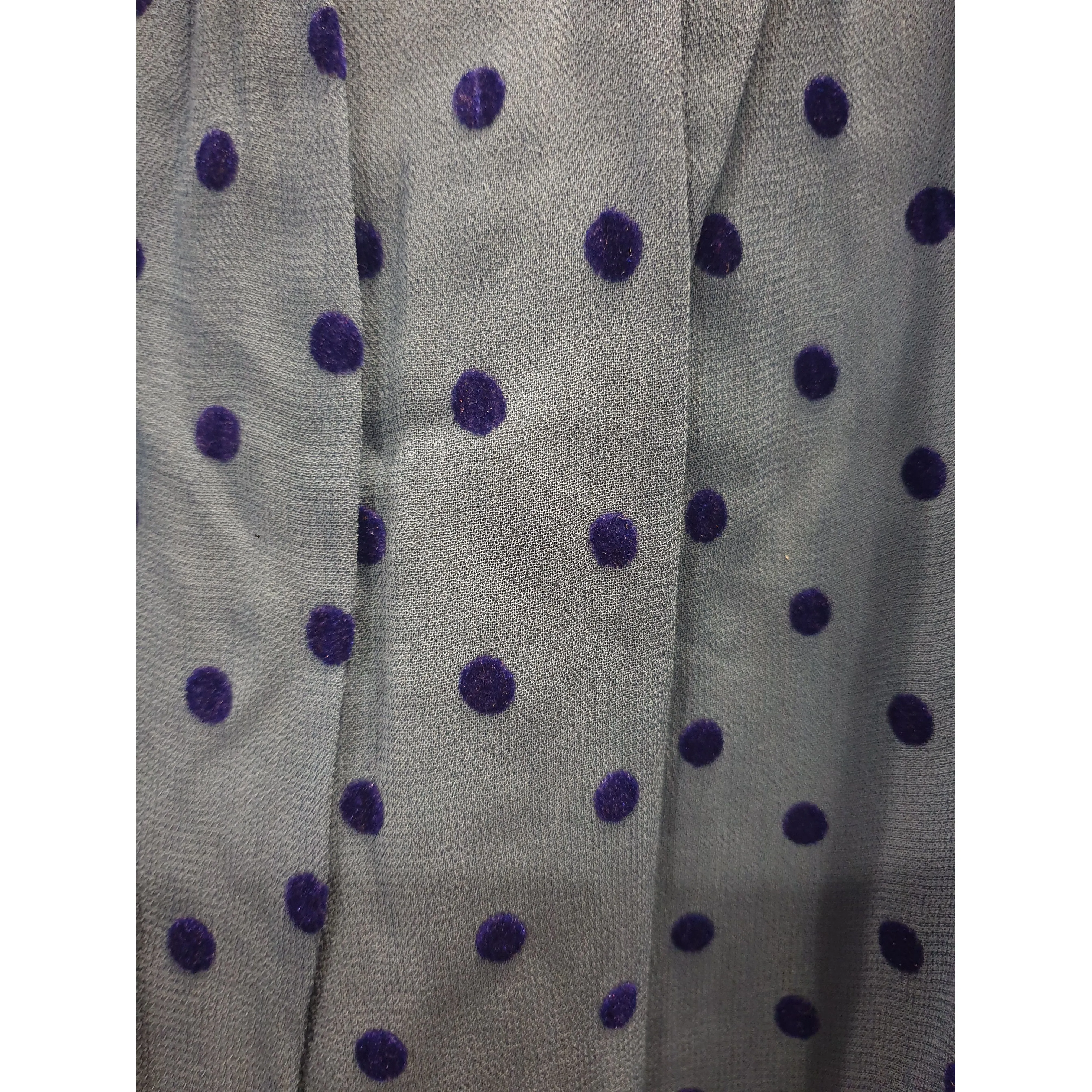 Emily and Fin blue polka dot skirt size XXL