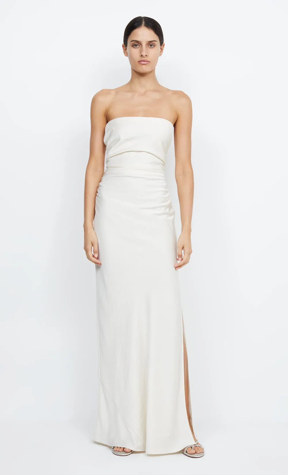 ETERNITY STRAPLESS MAXI  - CREAM