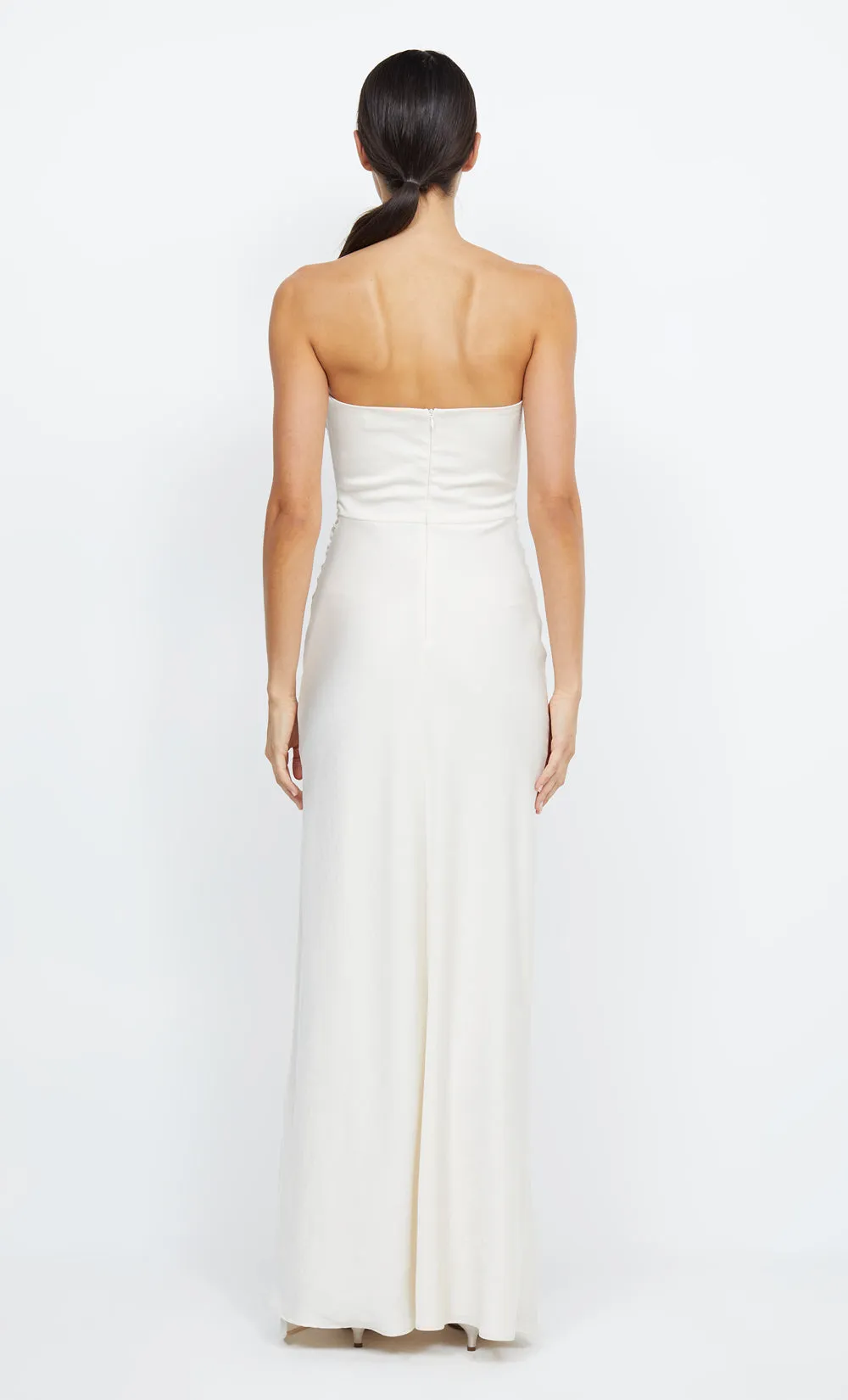 ETERNITY STRAPLESS MAXI  - CREAM