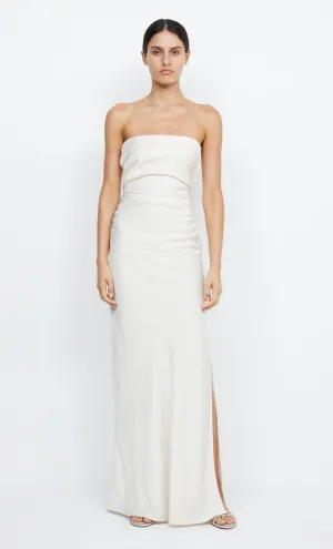 ETERNITY STRAPLESS MAXI  - CREAM