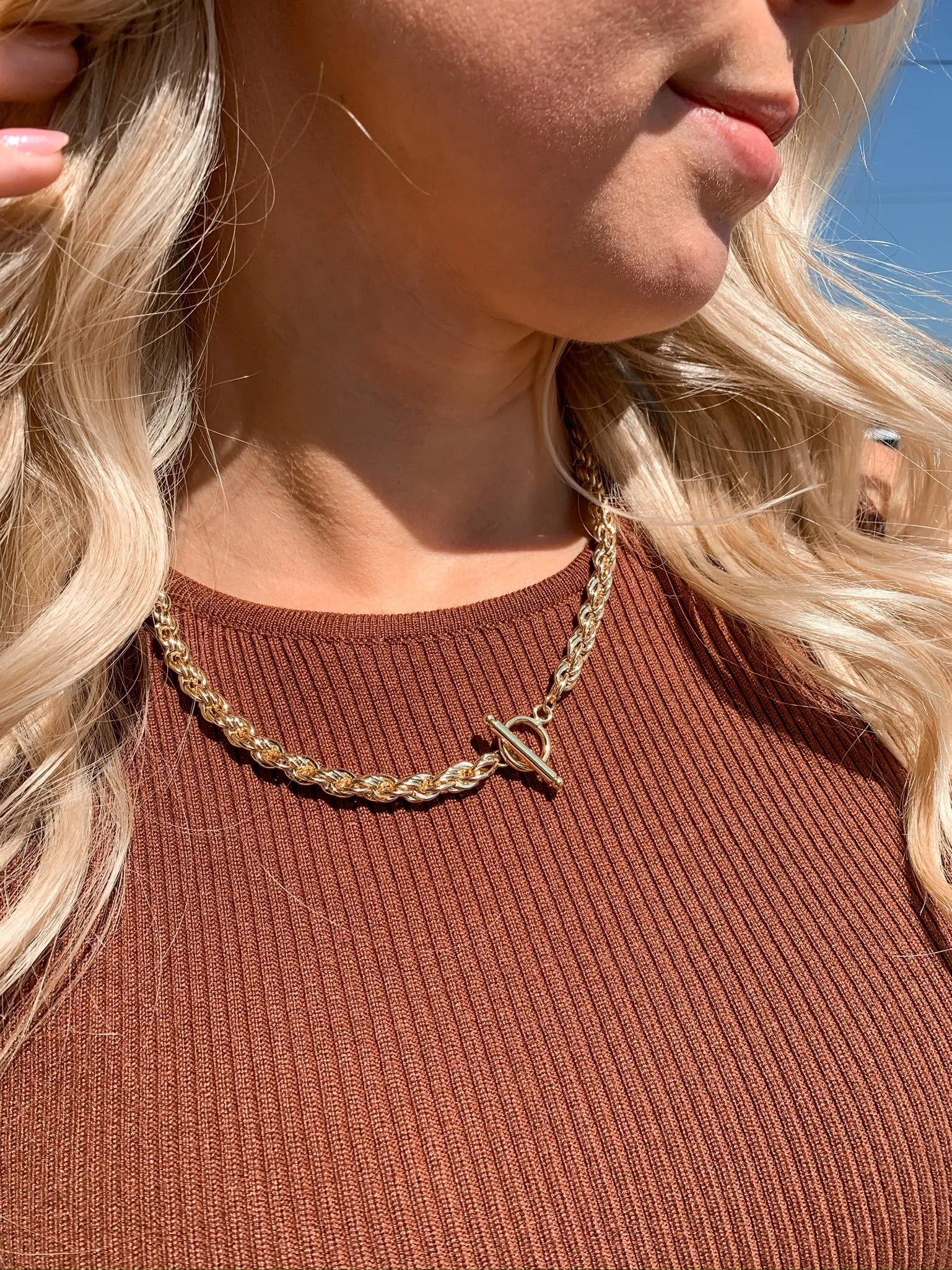 Fall in Texas Sweater Dress
