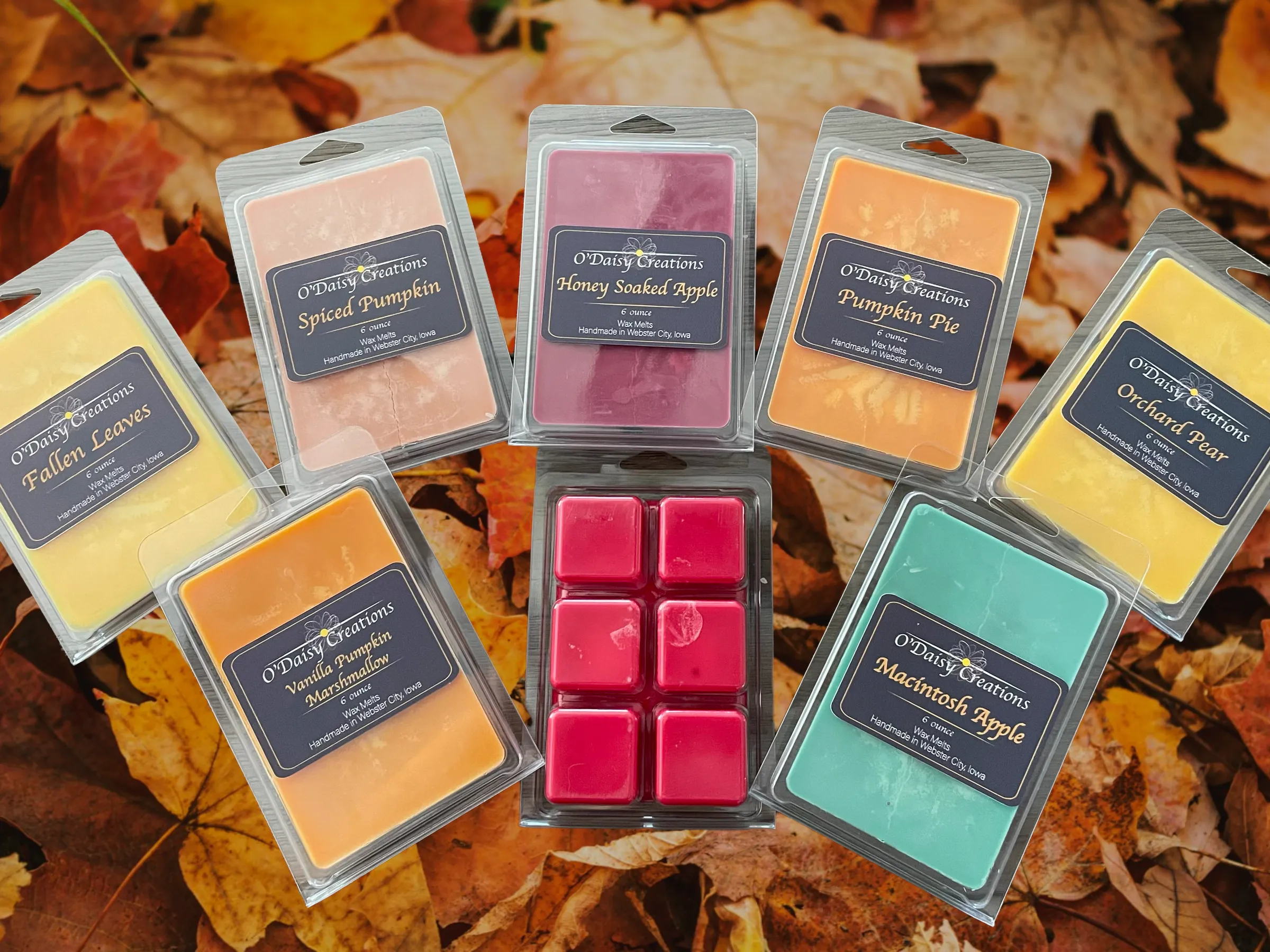 Fall wax melts