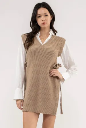 Fallon Sweater Vest Dress