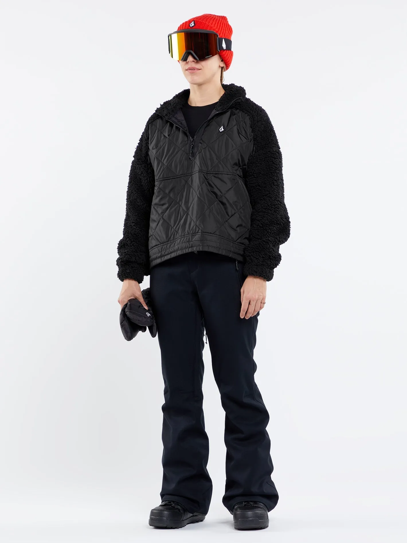 Ferron Pullover Jacke - BLACK