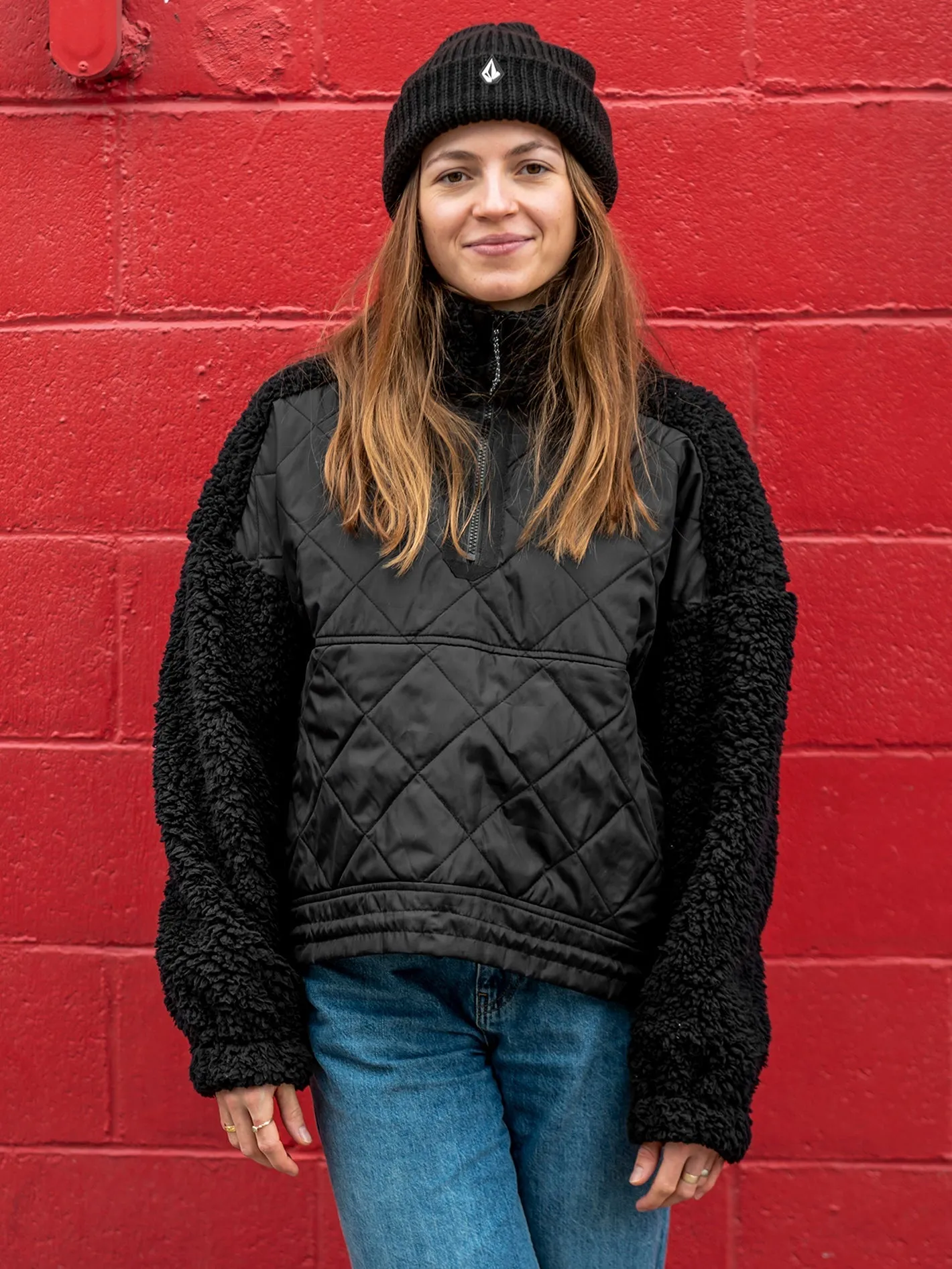 Ferron Pullover Jacke - BLACK