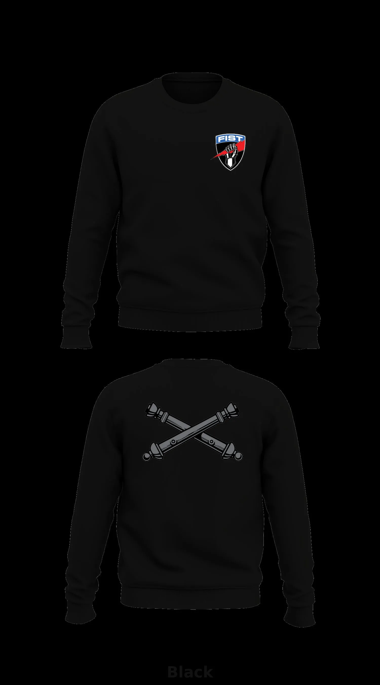 fist store 2 Core Men's Crewneck Performance Sweatshirt - 48040729081