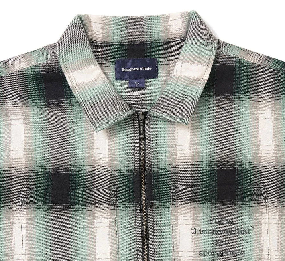 Flannel Zip Shirt