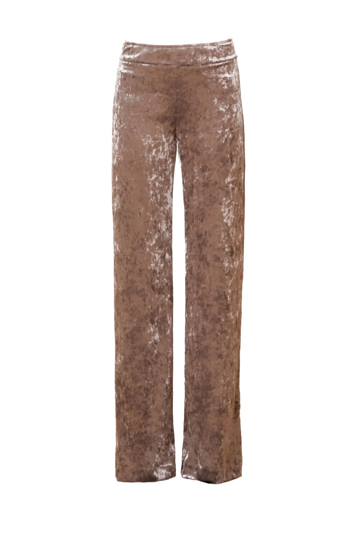 FLAVIA Crushed Velvet Silver